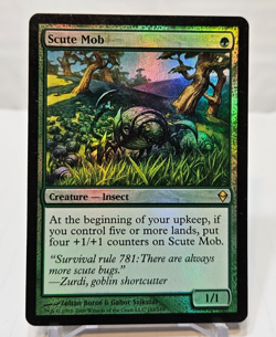 FOIL Scute Mob Zendikar MTG Magic The Gathering 362 - Image 1