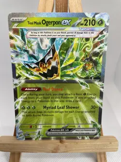 TEAL MASK OGERPON EX - TWILIGHT MASQUERADE - POKEMON TCG - 025/167 - Image 1
