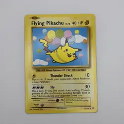 Pokemon TCG Flying Pikachu 110 Evolutions Secret Rare Holo 2016 40 HP Fly NM - Image 1