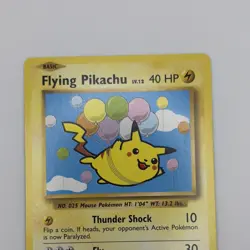 Pokemon TCG Flying Pikachu 110 Evolutions Secret Rare Holo 2016 40 HP Fly NM - Image 3