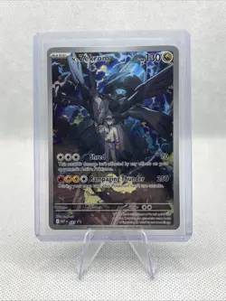 Pokemon N's Zekrom 037 Holo Basic Dragon MEPN HP 130 Pokemon TCG Card Stock - Image 3