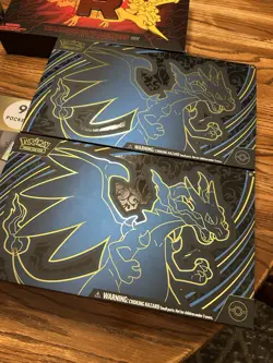 Pokemon Team Charzard Rocket's Moltres UPC (OPENED) Lunchbox No Packs No Promos - Image 2