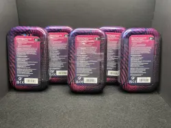Pokemon TCG - Mega Evolution - Mega Heroes Mini Tins x5 - Full Art Set - Sealed - Image 2