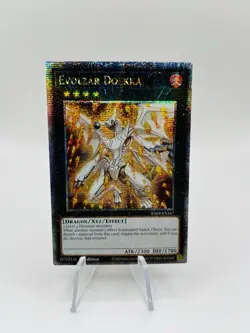 Yugioh Tcg - Evolzar Dolkka Quarter Century Secret Rare QCR Stampede RA04-EN167 - Image 1