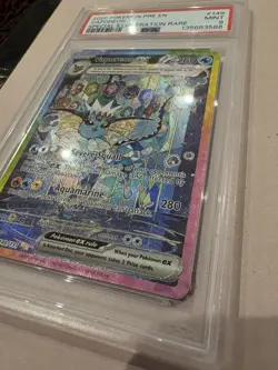 Pokemon TCG - Vaporeon EX 149/131 - SIR - Prismatic Evolutions - PSA 9 - Image 3