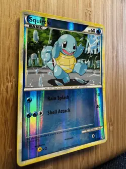 LETS GO! Pokemon HGSS Unleashed #63 Squirtle Reverse Holo- NM!!! - Image 2