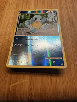 LETS GO! Pokemon HGSS Unleashed #63 Squirtle Reverse Holo- NM!!! - Image 5