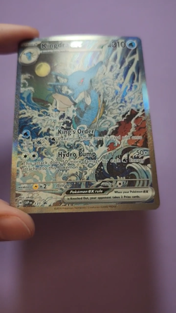 Pokemon Kingdra EX SVP 131 Scarlet & Violet Black Star Promo - Image 2
