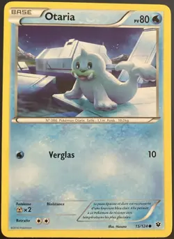 Carte Pokemon OTARIA 15/124 - Image 1