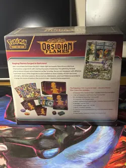 Pokemon: Scarlet & Violet 3: Obsidian Flames Elite Trainer Box - SLIGHT TEAR - Image 3