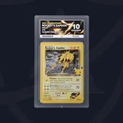 Ace 10 Pokemon Rocket's Zapdos Holo 15/132 Celebrations Classic Collection - Image 1