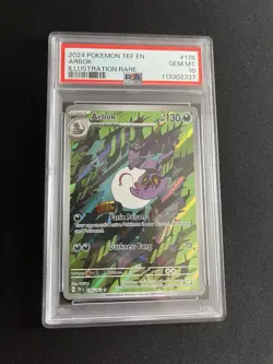Arbok 176/162 PSA 10 GEM MINT Pokemon Illustration Rare English IR - Image 1