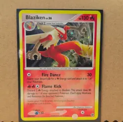 Pokemon Blaziken 1/106 2008 Rare Stage 2 130 HP English Holo TCG - Image 1