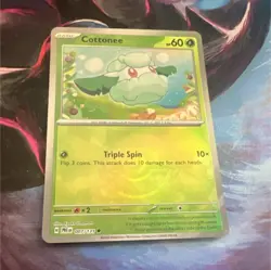 Pokemon Cottonee 007/131 Sv: Prismatic Evolutions Poke Ball Pattern Holo - Image 1