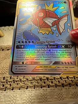 Pokemon Magikarp & Wailord GX TAG TEAM Full Art Ultra Rare 161/181 SM Team Up - Image 3
