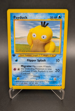 Psyduck - Neo Destiny 1st Edition 79/105 - Pokemon TCG WOTC Yuka Morii - NM/LP+ - Image 1