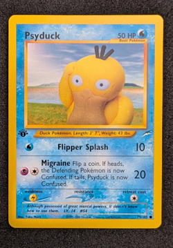 Psyduck - Neo Destiny 1st Edition 79/105 - Pokemon TCG WOTC Yuka Morii - NM/LP+ - Image 4