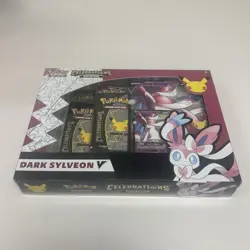 NEW-Pokemon Celebrations Dark Sylveon V Collection Box- NEW SEALED- “‘ - Image 1