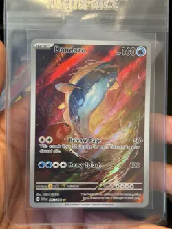 Pokemon Dondozo 207/198 SV01 Illustration Rare Full Art Holo HP160 - Image 1