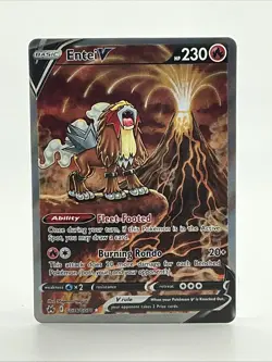 Entei v Crown Zenith Galarian Gallery Holo Ultra Rare Pokemon TCG GG36/GG70 - Image 1
