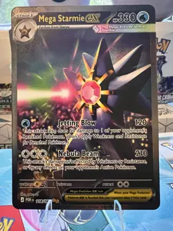 Pokemon Perfect Order Mega Starmie EX 118/088 Special Illustration Rare SIR NM - Image 1