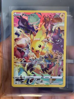 Pokemon Pikachu 160/159 Crown Zenith Secret Rare Holo HP70 2023 - Image 1