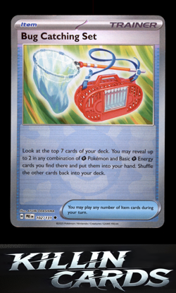 Bug Catching Set (Poke Ball Pattern) 102/131 Pokemon Uncommon SV: Prismatic Evol - Image 1