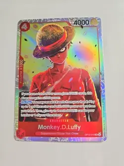 One Piece Monkey D. Luffy Card Game OP12-015 SR Legacy of the Master - Image 2