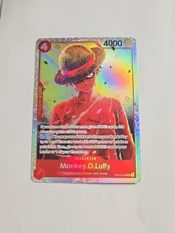 One Piece Monkey D. Luffy Card Game OP12-015 SR Legacy of the Master - Image 3