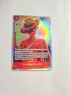 One Piece Monkey D. Luffy Card Game OP12-015 SR Legacy of the Master - Image 4