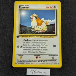 Carte Pokemon Roucool 57/102 Edition 1 Set de Base wizards Francais VF - SDB - Image 1
