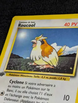 Carte Pokemon Roucool 57/102 Edition 1 Set de Base wizards Francais VF - SDB - Image 3