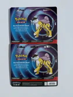 Pokemon Mega Evolution 2-Pack Blister (Raikou Cosmos Promo) New - Set of 2 - Image 2