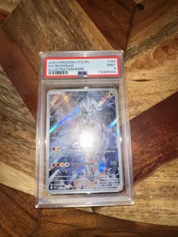 2025 Pokemon Jtg En N’s Reshiram Illustration Rare PSA 9 - Image 1
