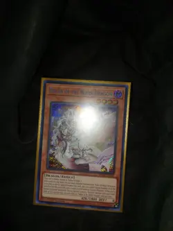 Fallen of the White Dragon BPRO-EN024 Secret Rare Burst Protocol Yugioh 1st NM - Image 2