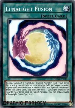 YUGIOH LDS2-EN130 Lunalight Fusion Common 1st Edition NM - Image 1