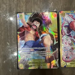 One Piece Op15-119 Monkey. D. Luffy Sec + EB04-061 Monkey. D. Luffy TCG - Image 2