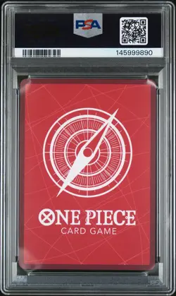 2025 ONE PIECE PROMOS DODGERS X ONE PIECE NIGHT #010 MONKEY D. LUFFY PSA 10 - Image 2