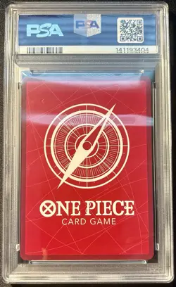 2025 ONE PIECE OP13-CARRYING ON HIS WILL ALTERNATE ART #003 GOL D. ROGER PSA 10 - Image 2