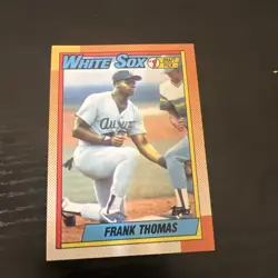 Lot Of 6 Frank Thomas 1990 Topps Rookie Card Mint Condition RC - Image 3