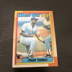 Lot Of 6 Frank Thomas 1990 Topps Rookie Card Mint Condition RC - Image 4