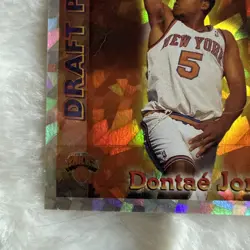 Topps 1996-97 Draft Pick DP21 Dontae' Jones New York Knicks Basketball Card - Image 2