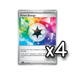 4x Prism Energy 086/086 Black Bolt English Pokemon Card Non Foil x4 - Image 1