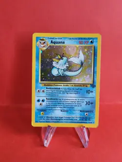Pokemon Karte/card - Aquana Vaporeon 12/64 Jungle Set Holo - Very Good - Image 1