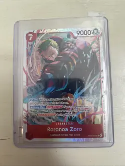 EB04-007 SR Roronoa Zoro One Piece Card - Image 1
