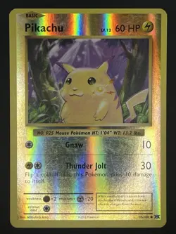 Pikachu 35/108 XY - Evolutions Reverse Holo English Pokemon Card - Image 1