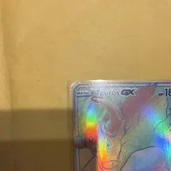 Pokemon Tauros GX Ultra Rare Full Art Holo 156/149 SM Base Set 2017 Card - Image 3