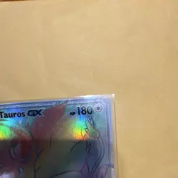 Pokemon Tauros GX Ultra Rare Full Art Holo 156/149 SM Base Set 2017 Card - Image 4