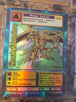 Lot Of 7 Digimon Cards , All Different - Image 4