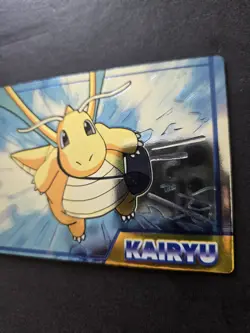DRAGONITE (KAIRTU)--JAPANESE MEIJI EMBOSSED PROMO FOIL POKEMON CARD - Image 3